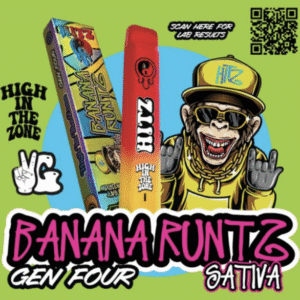 Hitz Disposable Banana Runtz | Mixed With Roal Live Diamond