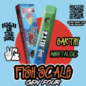 Hitz Disposable Fish Scale -Gen 4 | Mixed With Roal Live Diamond