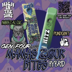 Hitz Disposable Mama’s Zour Bites – Gen 4 | Mixed With Real Live Diamond