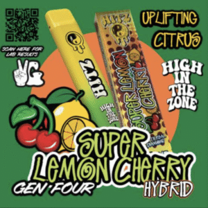 Hitz Disposable Super Lemon Cherry | Mixed With Roal Live